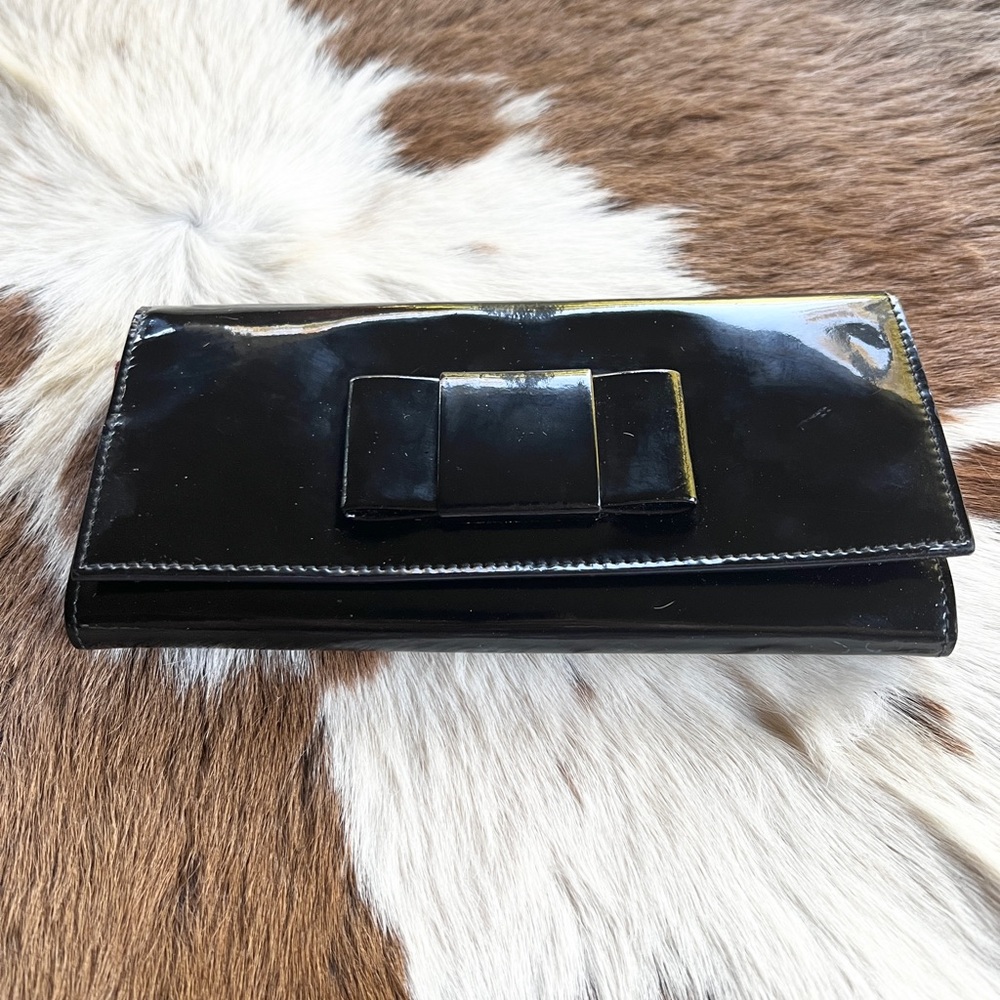 Miu Miu Glossy Black Wallet